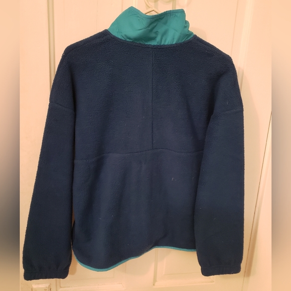 Women's Tek Gear Blue Fleece with Collar - Picture 10 of 11
